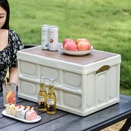 55L Outdoor Foldable Storage Box Camping Waterproof Storage Box Multifunctional Portable Storage Box