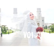 VEIL PENGANTIN NIKAH VEIL TUNANG SIMPLE BATCH 3