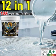 【12 in 1】Epoxy flake coating self leveling epoxy floor coating epoxy flake set Imitation marble pain