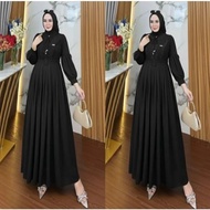 KHALISA DRESS BP - WOMEN'S DRESS GAMIS CERUTY BABYDOLL PREMIUM - FA43