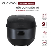 Nồi cơm điện tử Cuckoo 1.08L CR-0690F nhiều chế độ nấu lòng nồi chống dính thiết kế sang trọng - Bảo