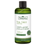 Plantnery Tea Tree Acne First Cleansing Water 300ml. คลีนซิ่ง เช็ดเครื่องสําอาง สูตรลดสิว ควบคุมความ