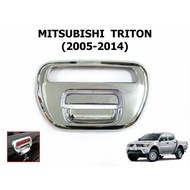 (2 Pieces) Tailgate Handle Cover MITSUBISHI TRITON Year 2005-2015 L200 Chrome Plated Car Accessories