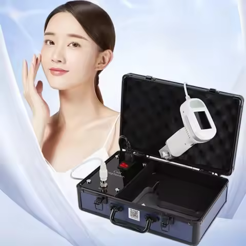 Exosome Cell Implant Machine Nano Microneedle Mesotherapy Gun Deep Serum Infusion Wrinkle Removal Be