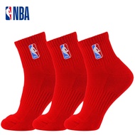 Nike | ถุงเท้าข้อสั้นสำหรับผู้ชาย ดูดซับเหงื่อได้ดีและหนา