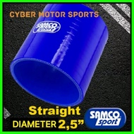 Original samco hose diameter 2.5 inch / 63.5 mm universal air hose intercooler turbo filter hose. He