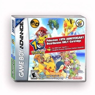 Pokemon Event 10th Anniversary Distribution GBA Cart - Gen III Pokemon Elf Distribution Card Strap G
