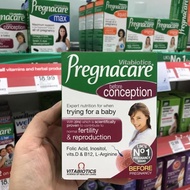 British Pregnacare Conception Women's Pregnancy Pregnancy Vitamin Folic Acid 30 Capsules