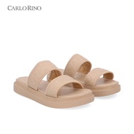 Carlo Rino Trailer Sandal Flats - Medium Beige
