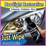 Headlight Restorer 100g Headlight Lens Cleaners Car Headlight Repair Fluid Headlight Cleaners Car He