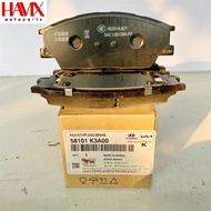 Front Brake Pads for Hyundai Creta, Stargazer, Venue, Kia Sonet, Soul (Code: 58101-K3A00 X)
