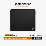 SteelSeries QcK Performance Gaming Mousepad แผ่นรองเมาส์สำหรับเล่นเกม แผ่นรองเมาส์ขนาดใหญ่