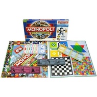 Monopoly 5 in 1 (Monopoli, Ludo, Snake Stairs, Chess, Halma)