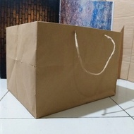 Paper Bag Coklat Polos 26X33