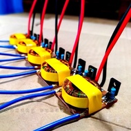 JT PUSH PULL 37V | joule thief dua transistor | joule thief ferit toroid
