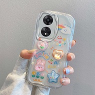 Oppo A58 A78 A1x 5G Sức sống Editi A2x A1 Pro Reno 8T 5G A1K Realme C2 Trường hợp dễ thương búp bê v