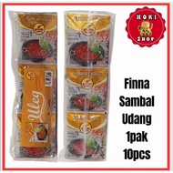 Finna Sambal Uleg Shrimp 1 pack 10 pcs Finna Uleg Sambal Shrimp