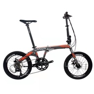 Java Fit Foldable Bike Folding Bicycle 20 inch Hollowtech 18 Speed