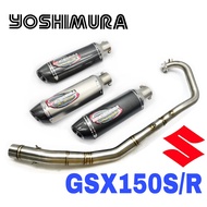 Yoshimura Exhaust GSX-R150 GSX150 Muffler Manifold Ekzos Accessories Stainless Suzuki GSX-S150 GSXR1