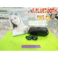HF BLUETOOTH TWS F9 TRUE WIRELESS HEADSET
