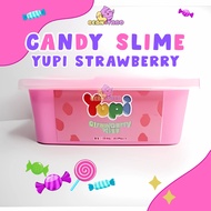 CANDY SLIME YUPI STRAWBERRY BY SLIME BINTARO || TOFU SLIME || SLIME | || QUALITY SLIME SLIME KIT SLI
