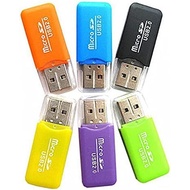 VizGiz 6 Pack Micro SD Card Reader SDXC TF USB 2.0 T-Flash MicroSD TransFlash Memory Card Reader Ada