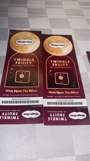 Haagen-Dazs Twinkle Fruity 月餅券