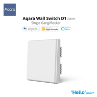 [Global Ver] Aqara Wall Switch D1 - With Neutral | Smart Control | Zigbee 1.2 | Google Alexa HomeKit