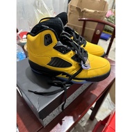 Mens Air  5 Retro Yellow AJ5 Sports Shoes Basketball shoes