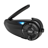 EJEAS Q7 Type-C Motorcycle Interphone Helmet Intercom Headset BT5.1 Up to 7 Riders Talking Quickly P
