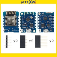 ESP8266 ESP-12 ESP-12F CH340G CH340 V2 USB WeMos D1 Mini PRO V3.0.0  WIFI Development Board NodeMCU 