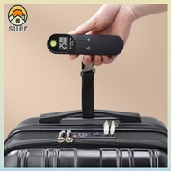 SUERHD Travel Weighing Scale, Plastic Mini Luggage Scale,  Portable Electronic Kg/Oz/Ib Baggage Weig