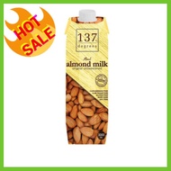💥PROMO💥137 degree's REAL ALMOND MILK ORIGINAL UNSWEETENED 1L (HALAL)