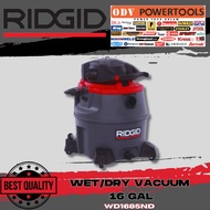 RIDGID vacuum cleaner 60 liters / 16 gal wet/dry WD1685ND ~ ODV POWERTOOLS