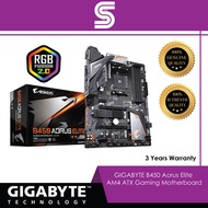 GIGABYTE B450 Aorus Elite - AM4 ATX Gaming Motherboard