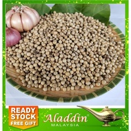 Aladdin Original White Black Pepper Sarawak /Lada Putih Hitam Sarawak Peppercorn