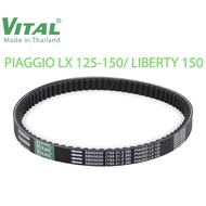dây curoa Vespa Lx 2V, Liberty 2v, piago Lx 125 ,Beverly ,GT GTS Hãng VITAL Nhập Zin Thailand