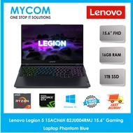 Lenovo Legion 5 15ACH6H 82JU004RMJ 15.6'' Gaming Laptop Phantom Blue ( Ryzen 7 5800H, 16GB, 1TB SSD, RTX 3060 6GB, W10 )