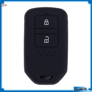 Silicone Remote Car Key Cover Case for Honda Fit Lucky Vezel City Civic Jazz BRV BR-V HRV HR-V Shuttle Gp8 Shell Holder Keychain