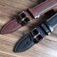 Rolex watch Strap, genuine leather Rolex watch Strap, plain motif, size 18mm 20mm 22mm