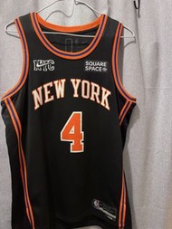 紐約人隊 Derrick Rose 4 號黑色球衣
