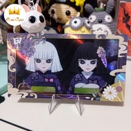 Kiriya and Kanata Ubuyashiki Kartu Demon Slayer Yakuza Tebal Long Card Episode (甲) CCG TCG Rare Holo