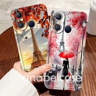Softcase ITEL A49/A58/A58 PRO NEWEST Elegant Paris Eifell Motif - Latest Case - Case hp -Itel A49 - 