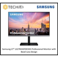 Samsung 27"Professional Monitor with Bezel-less Design LS27R650FDEXXS