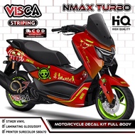 Stiker Striping NMAX Turbo / Neo New 2024 Full Body Variasi One Piece