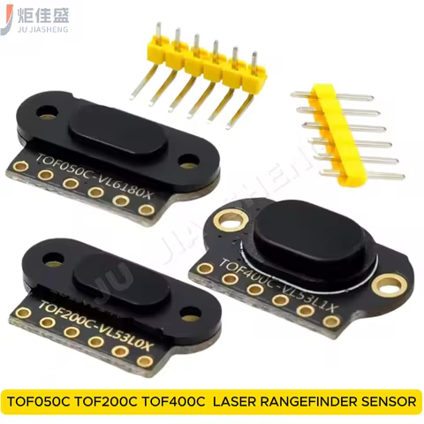 TOF050C TOF200C TOF400C 50CM/2M/4M IIC VL6180/VL53L0X/VL53L1X Time of Flight(ToF) laser Ranging sens