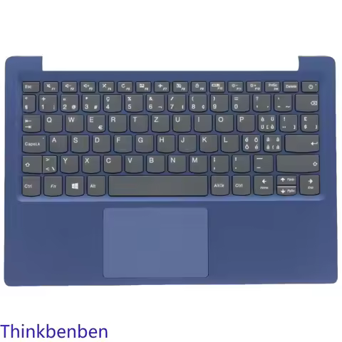 SWS Swiss Blue Keyboard Upper Case Palmrest Shell Cover For Lenovo Ideapad 130S S130 11 11IGM 120S 1