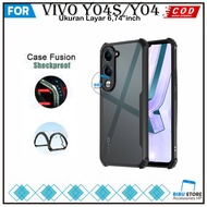 Vivo Y04s Y04 & Y05 Softcase Shockproof Transparent Casing
