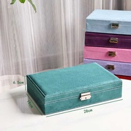 Jewelry Box Portable Jewelry Box Jewelry Box Flannel Jewelry Box Multifunctional Jewelry Box