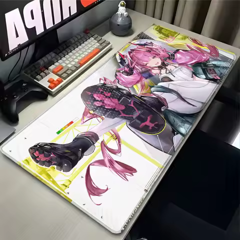 Yvonne Arknights Endfield Mouse Pad Game Non-slip Rubber Gaming Large 90X40CM Mousepad HD Desktop De